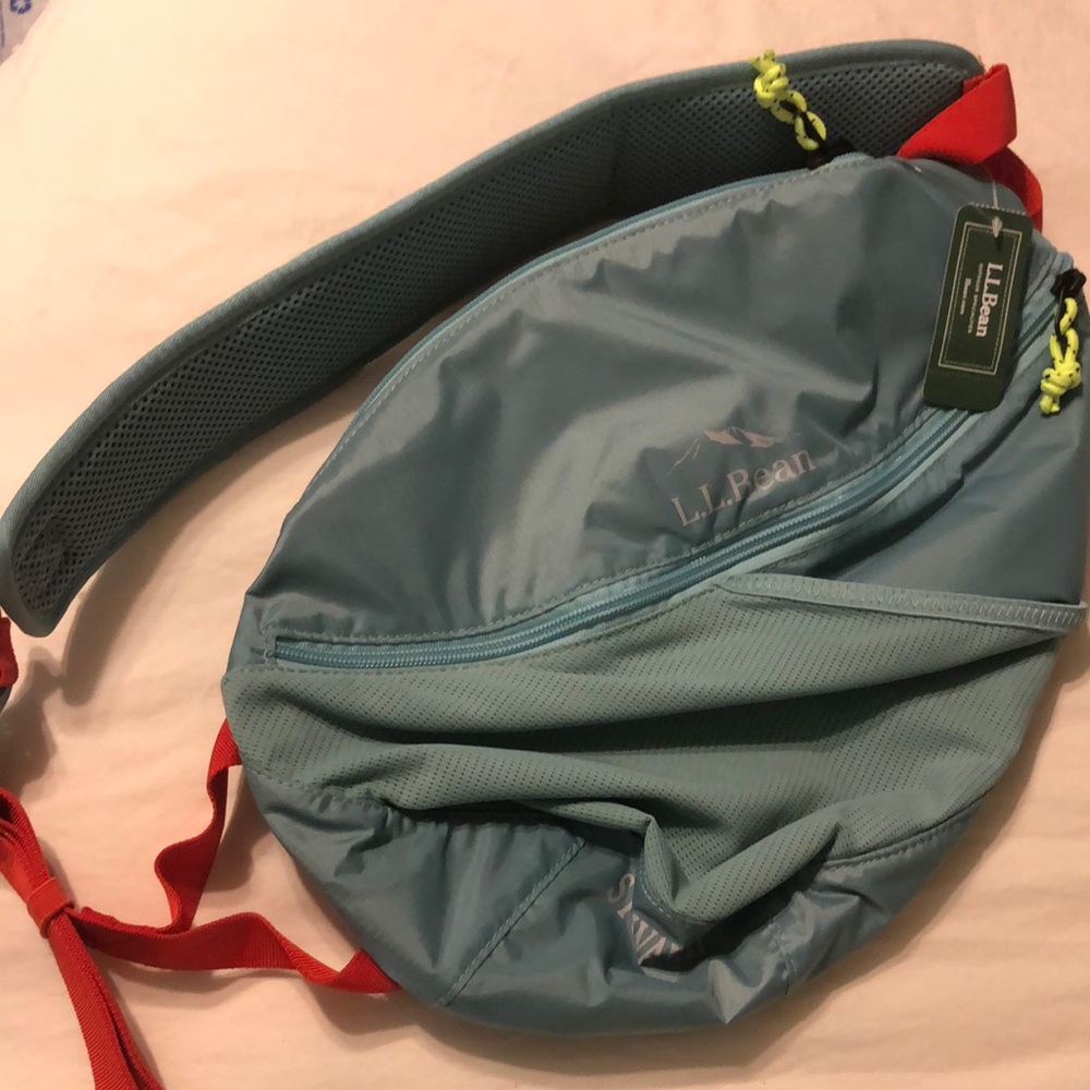L.L. Bean Blue Sling Bag
